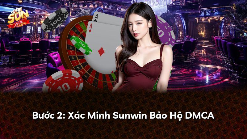 Bước 2: Xác Minh Sunwin Bảo Hộ DMCA